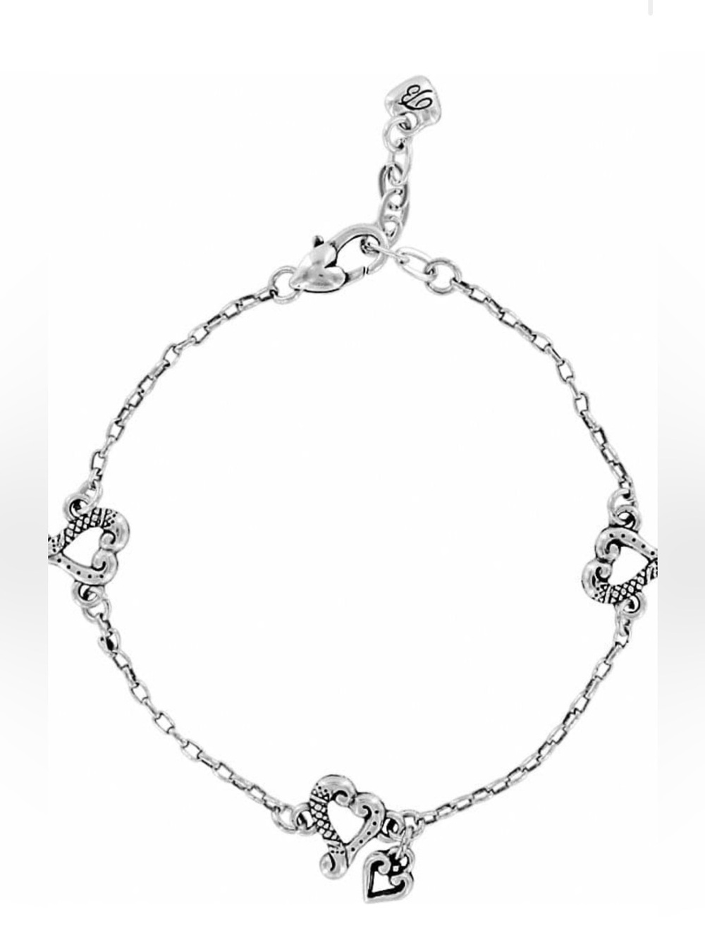 Brighton Tuscan Heart ANKLET - like new